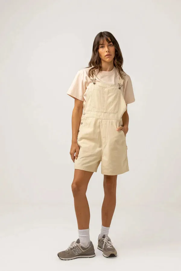 RHYTHM TIDE SHORT OVERALL - ECRU