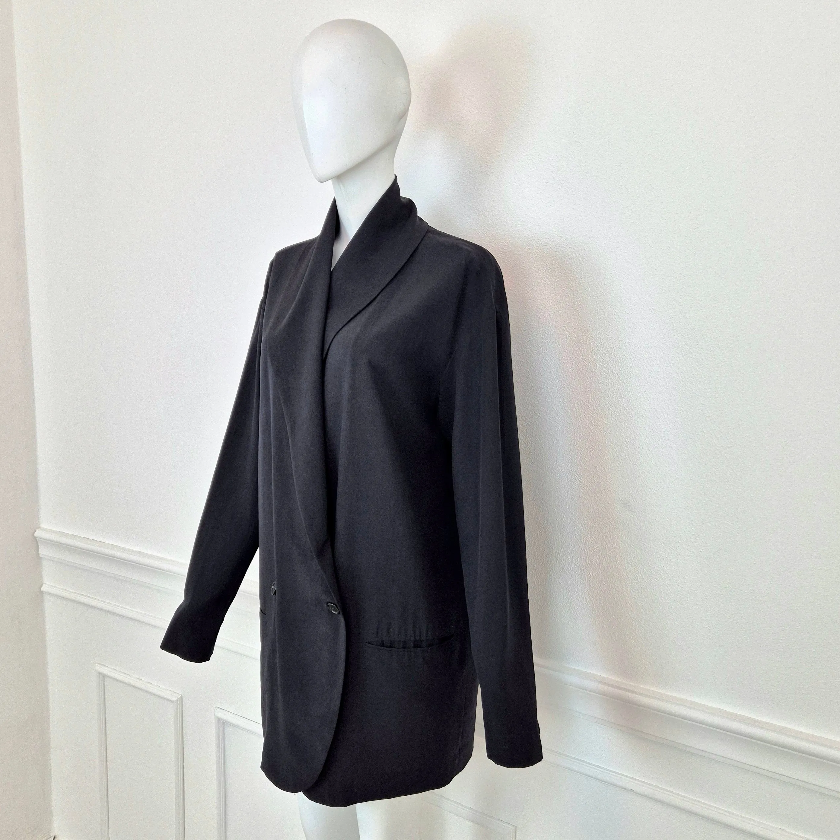 Romeo Gigli | Giacca oversize in seta lavata 1988