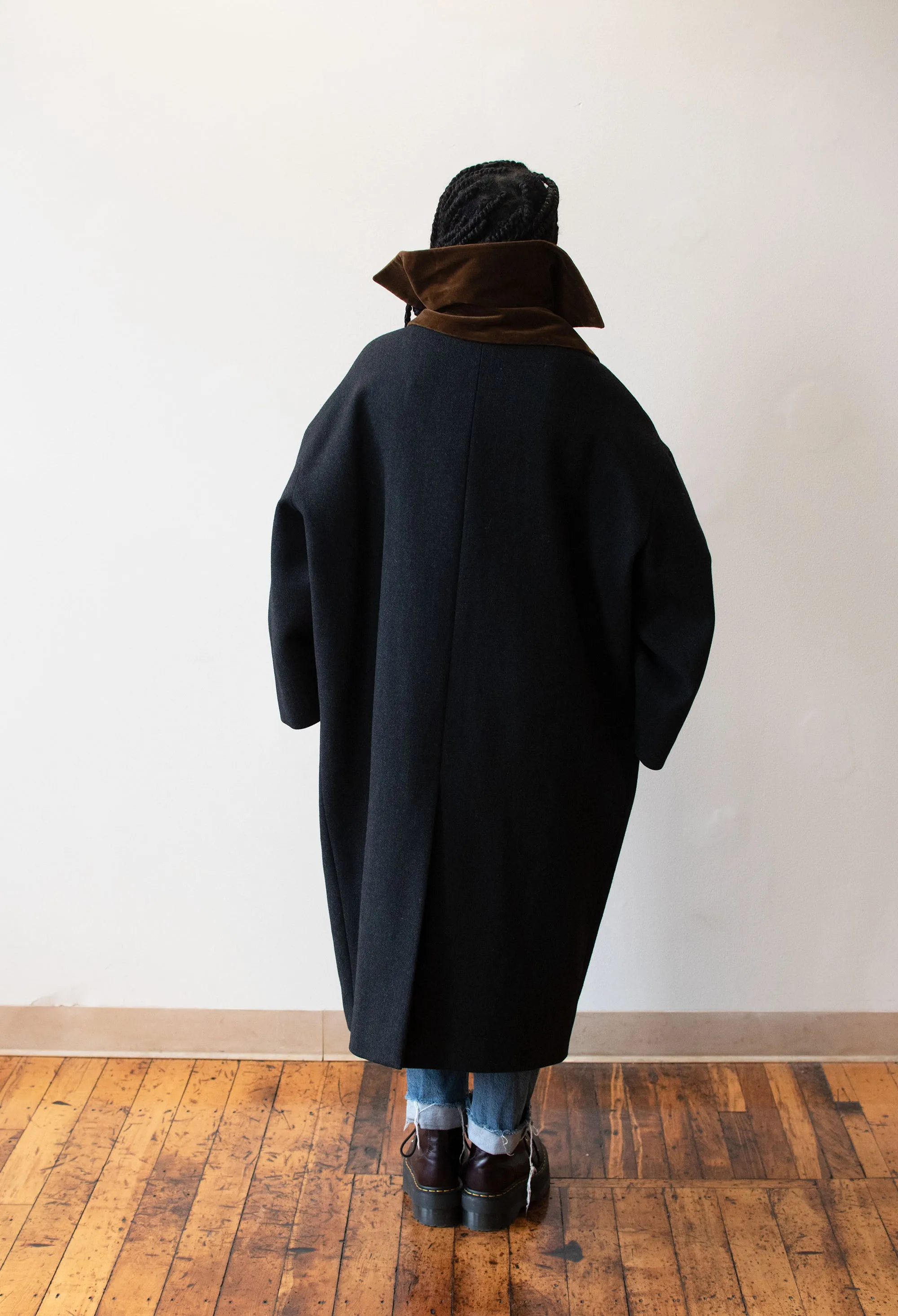 Romeo Gigli Petal Collar Coat  | A Virtual Affair