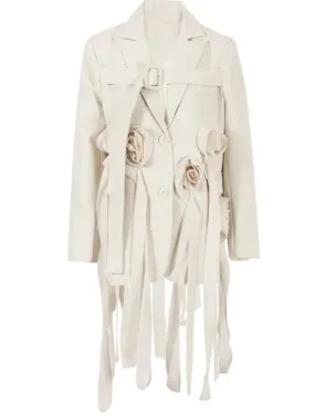 Rosette Statement Blazer