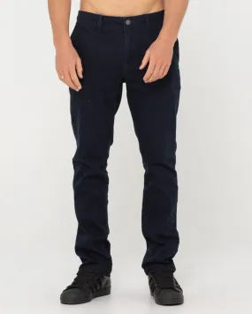 Rusty John The 2nd Chino Pant - Navy Blue