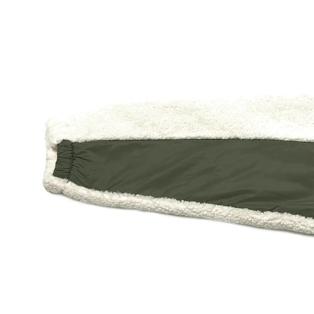 RYC FLEECE JACKET CREAM / KHAKI