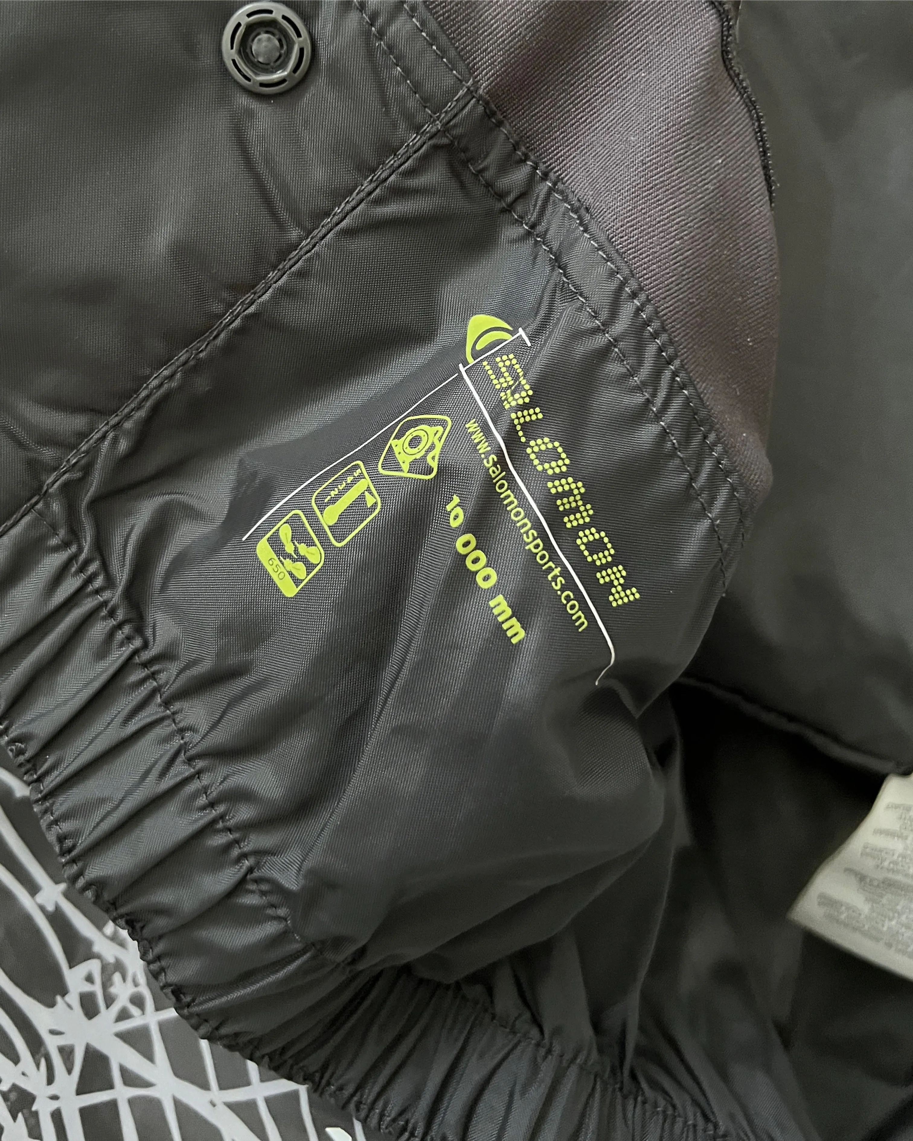 Salomon 1990s Technical Heavy Down Puffer Jacket - Size L