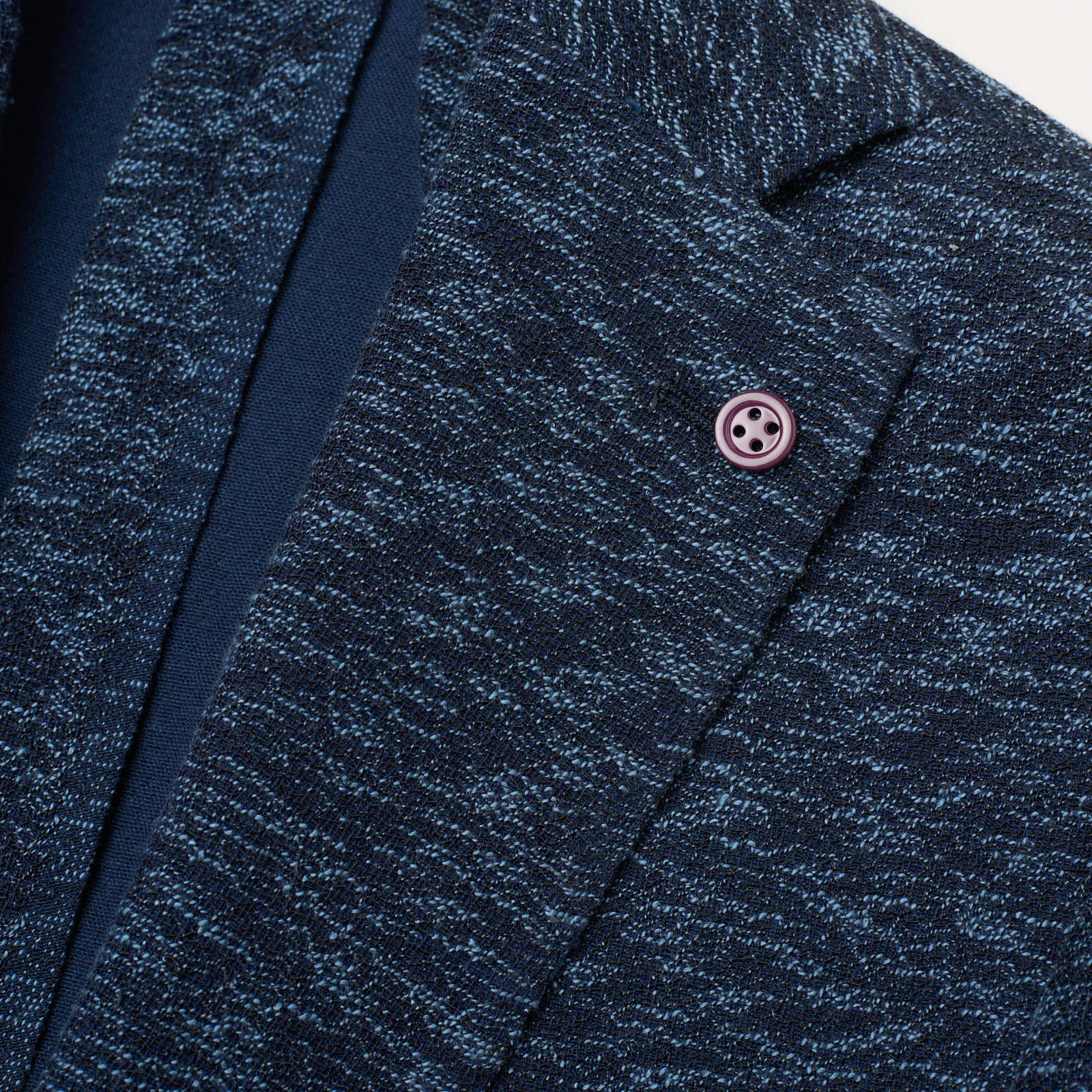 SARTORIA PARTENOPEA Blue Cotton Jacket Blazer EU 48 NEW US 38 Current Model