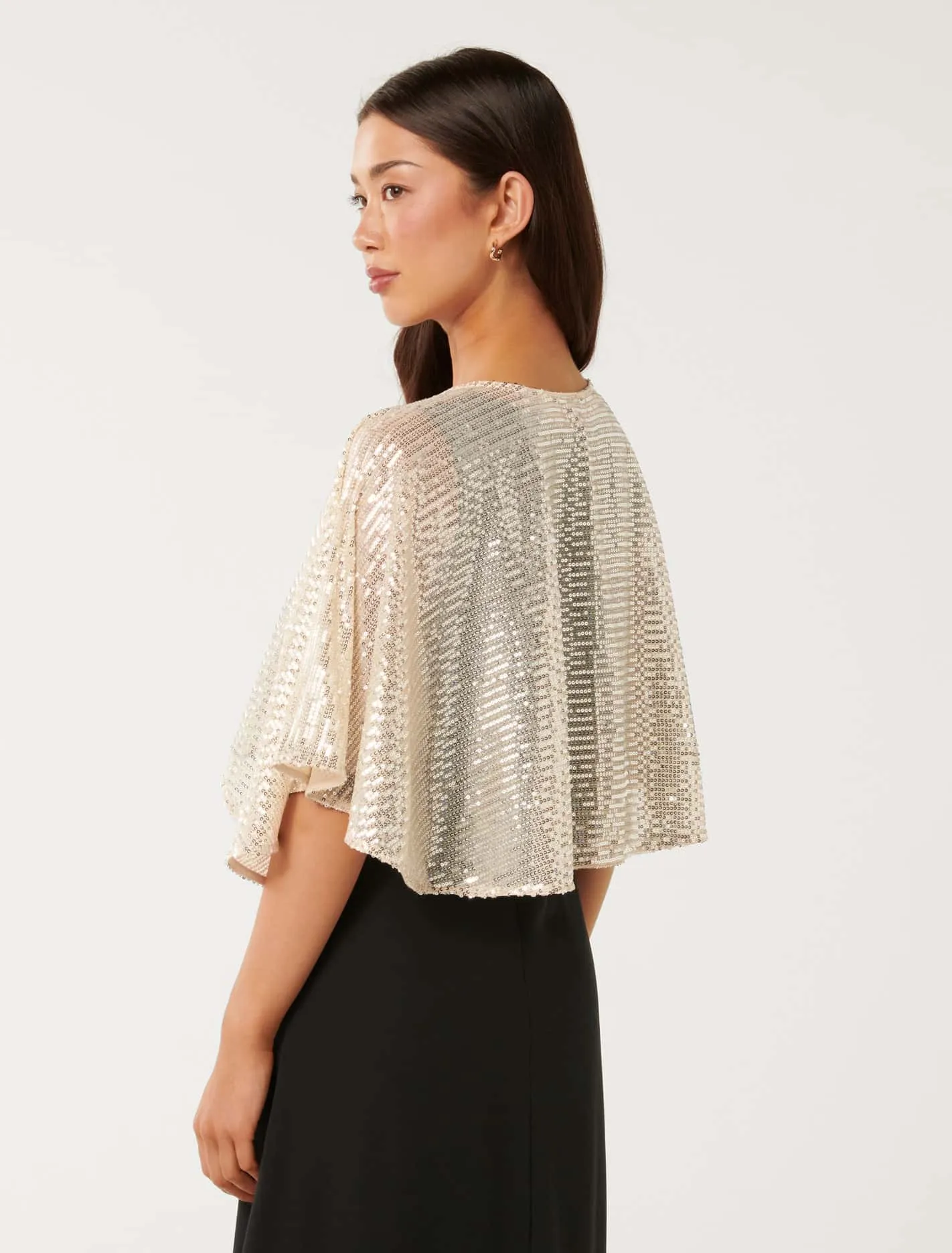 Serena Sequin Cape