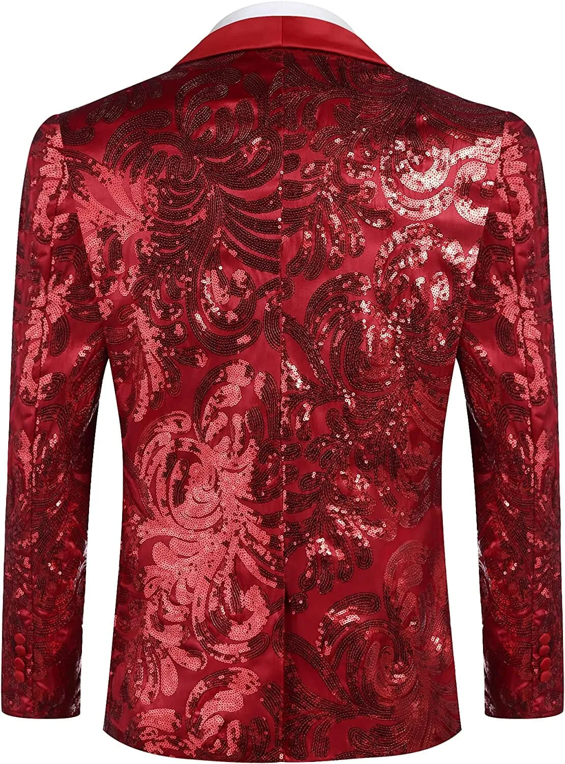 Shiny Sequins Blazer Floral Blazer (US Only)