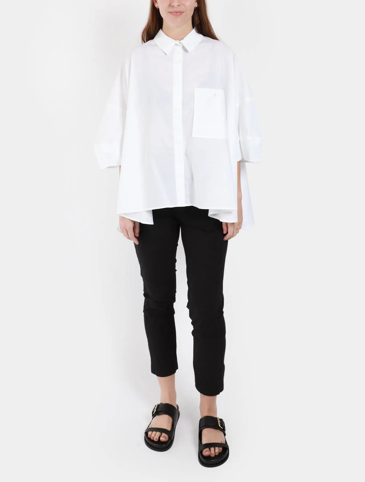 Short Sleeve Cape Shirt