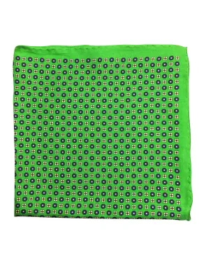 Silk Green Pocket Square