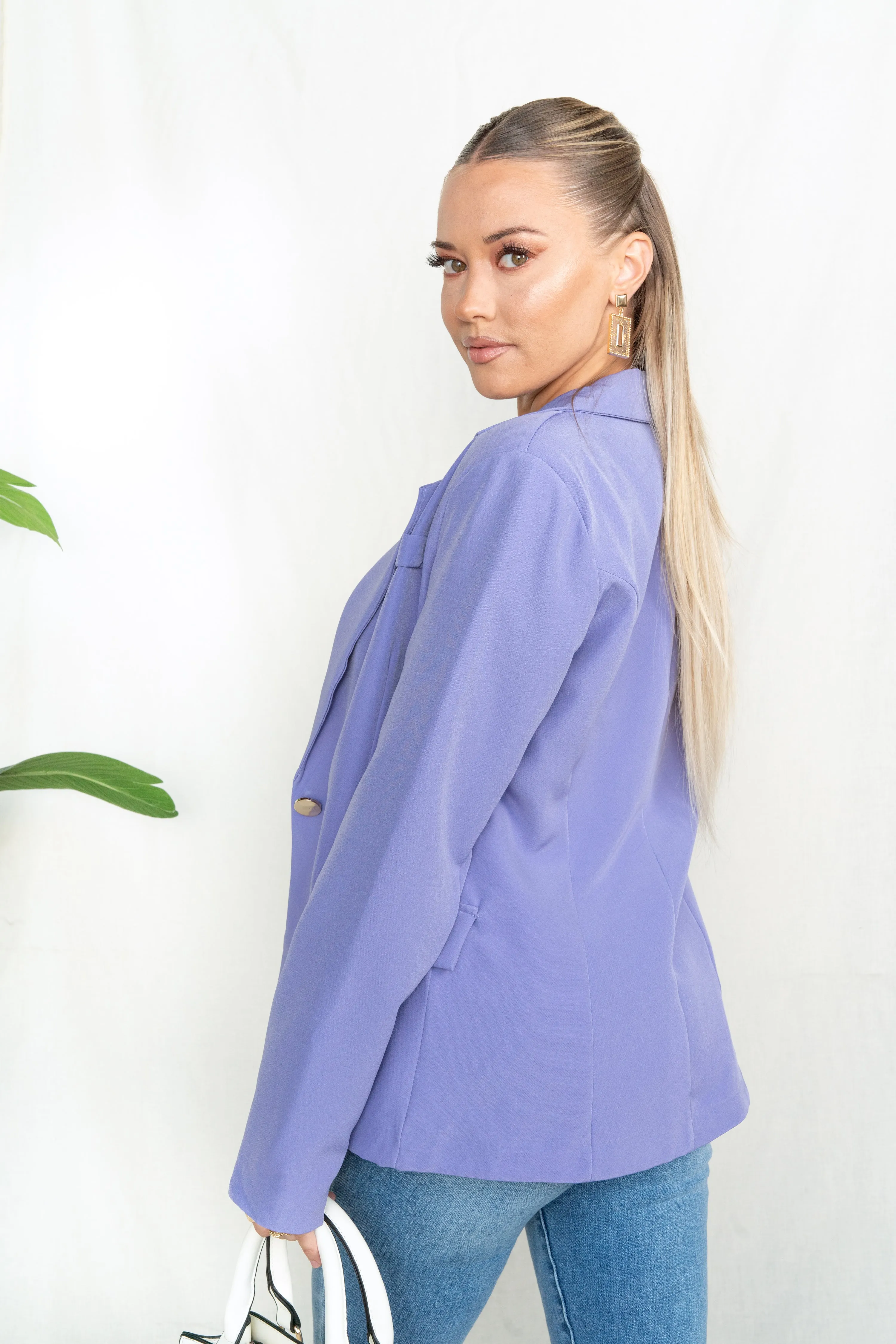 Single Button Blazer