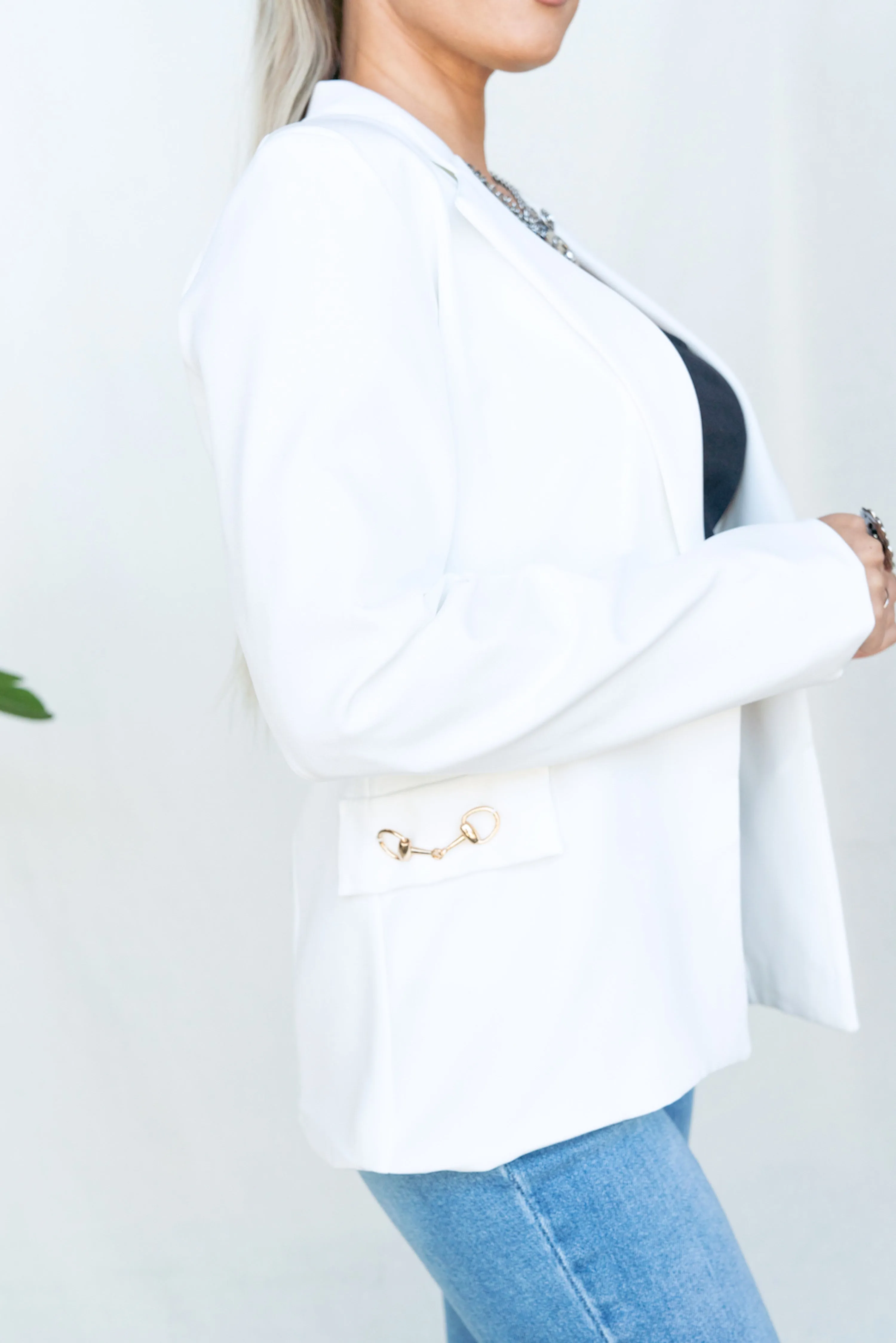 Single Button Blazer
