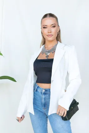 Single Button Blazer