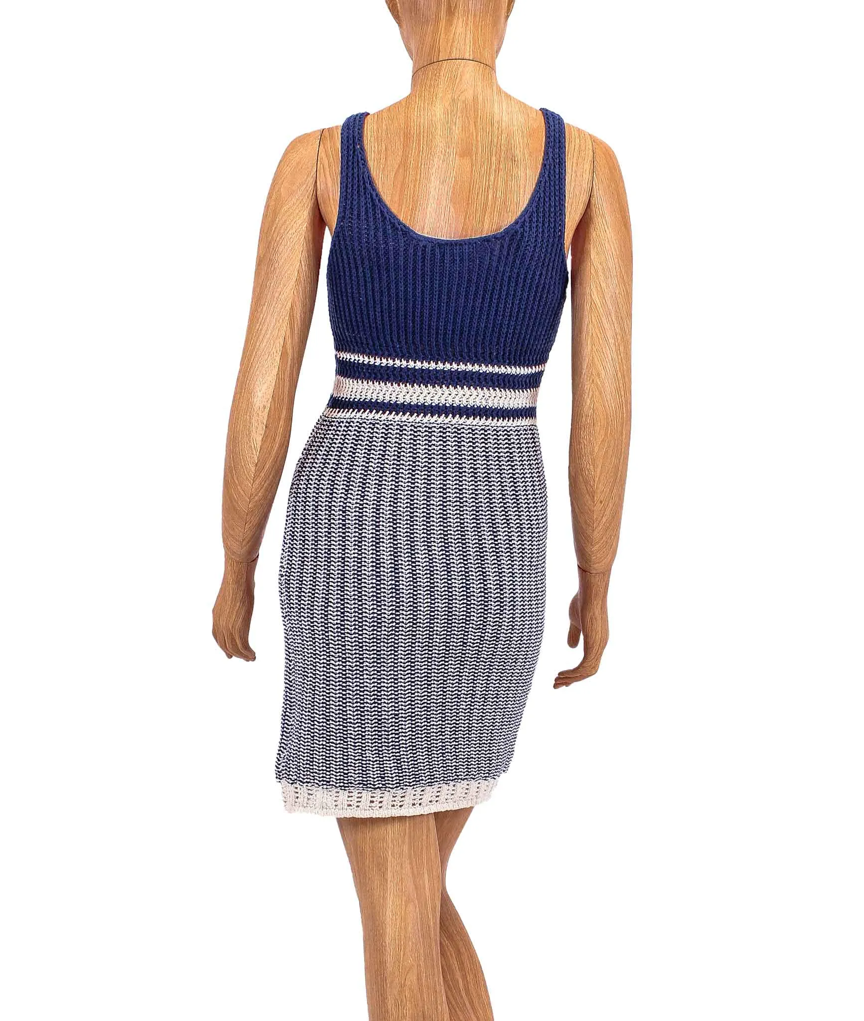 Sleeveless Bodycon Sweater Dress