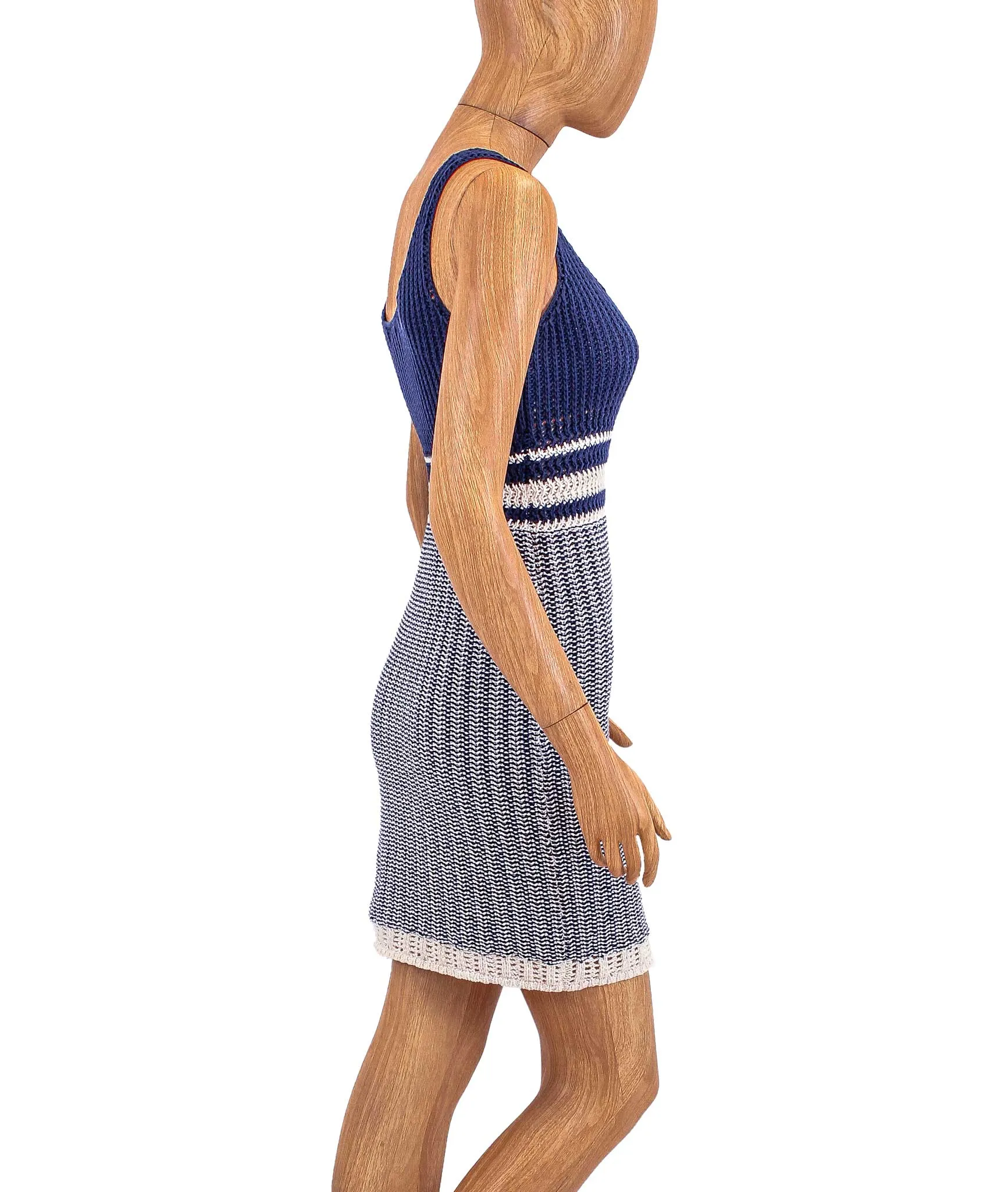 Sleeveless Bodycon Sweater Dress