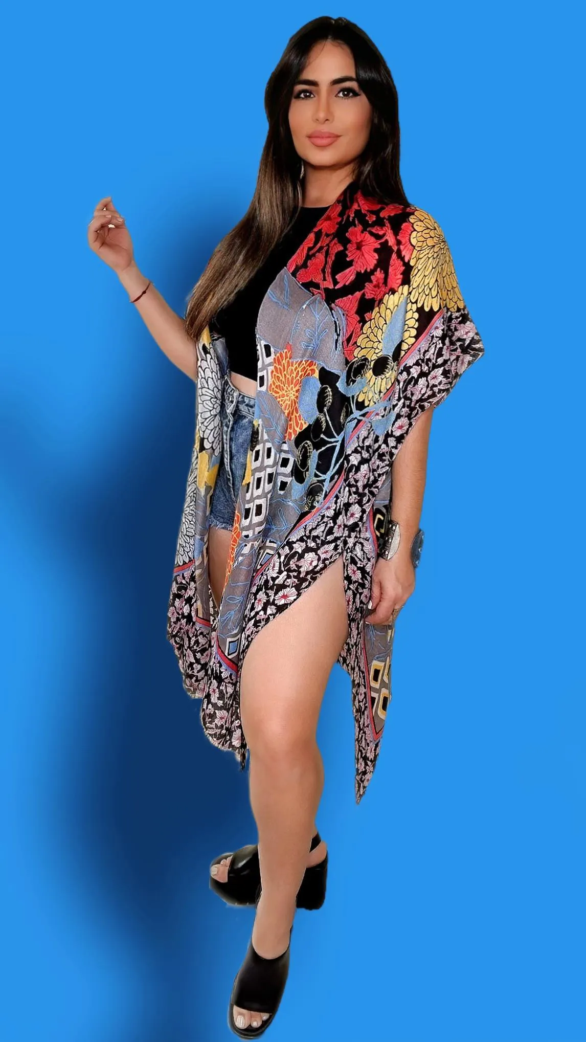 Statement Happy Colors Kimono