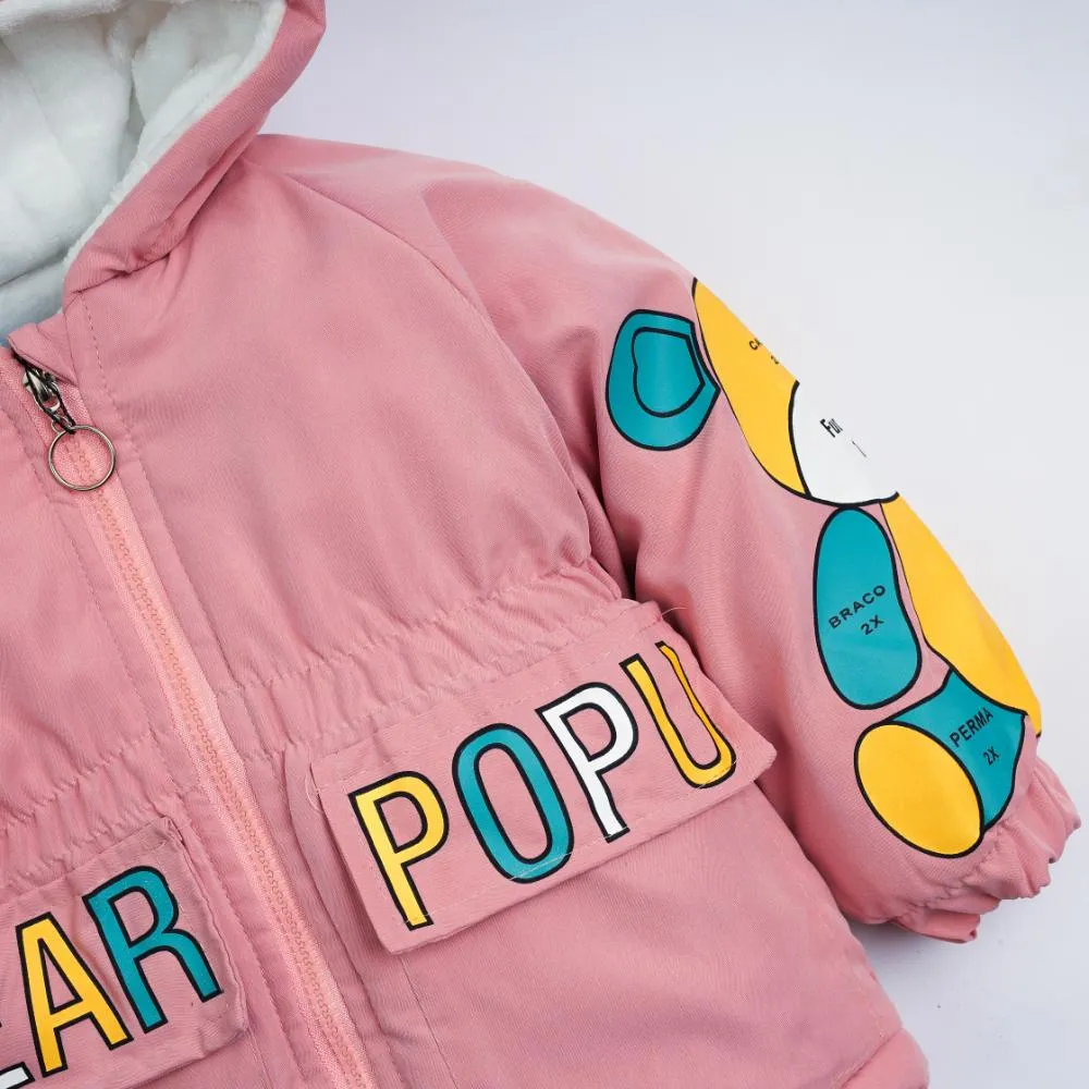 Stylish Gabardine Jacket For Girls 7227