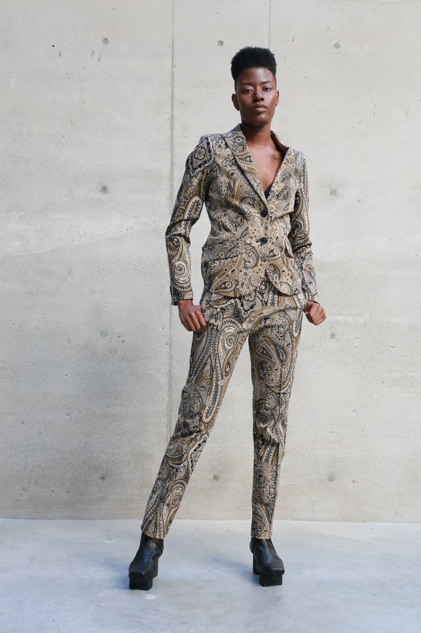 Summum Paisley Fantasy Blazer