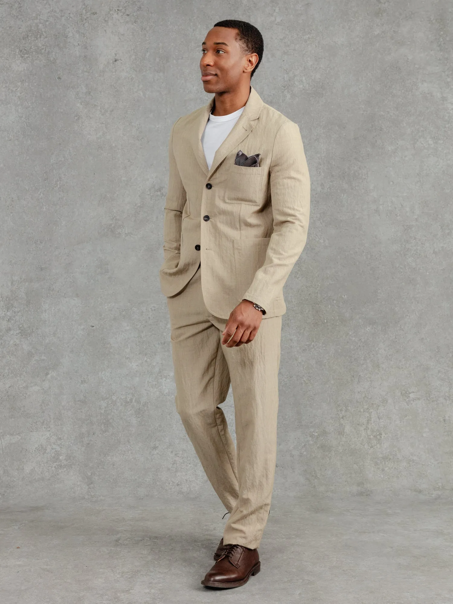 The Belgravia Blazer - Sand