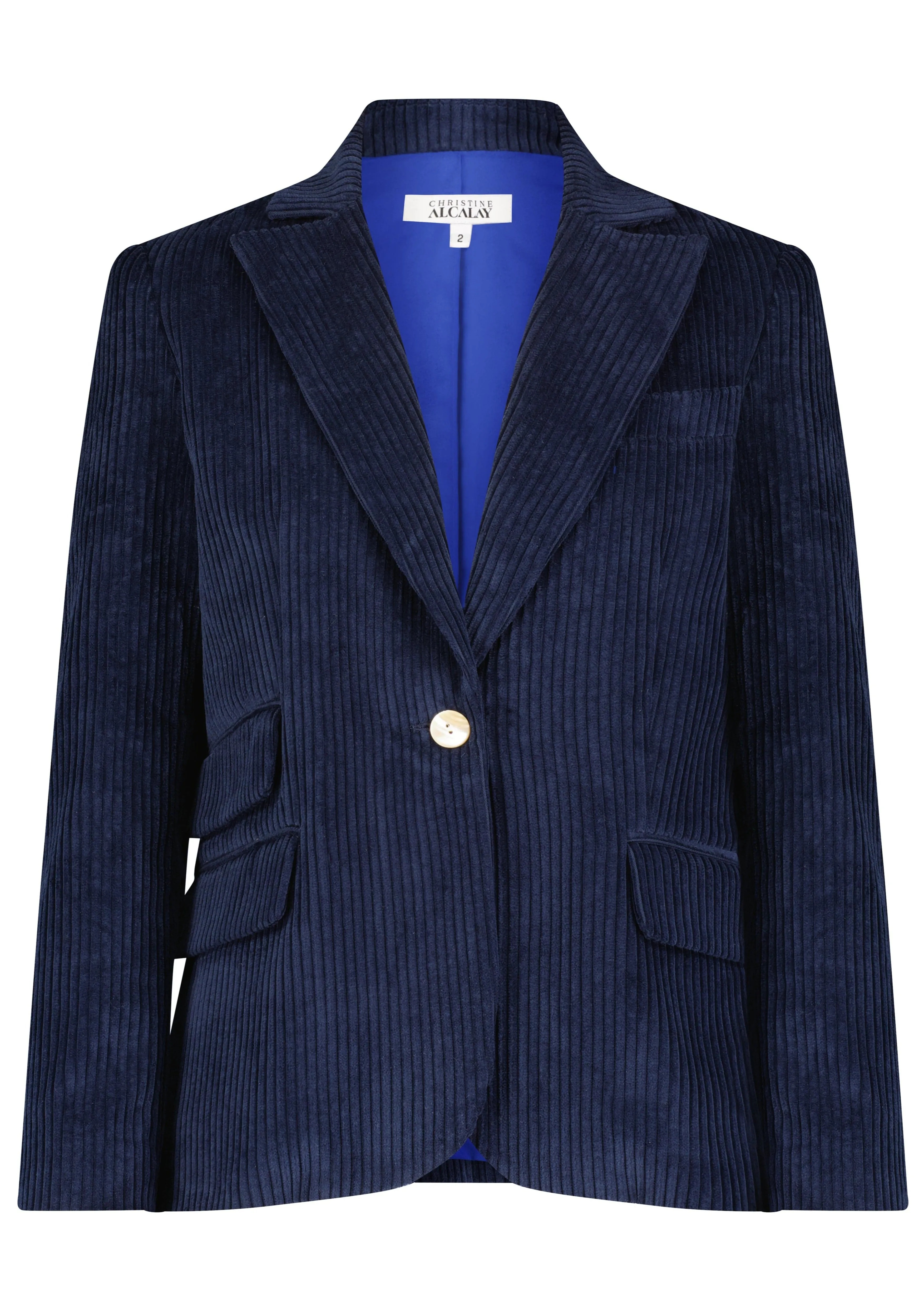 Tilda Jacket in Corduroy - Navy