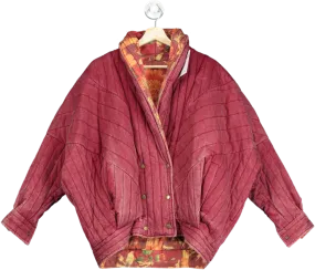 Topshop Floral Quilted Jacket UK XS
