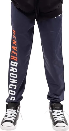 Ultra Game NFL Official Youth Super Soft Game Day Jogger Sweatpants, Denver Broncos|Denver Broncos