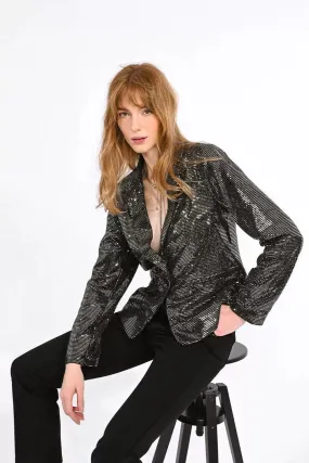 Victoria Sequin Blazer