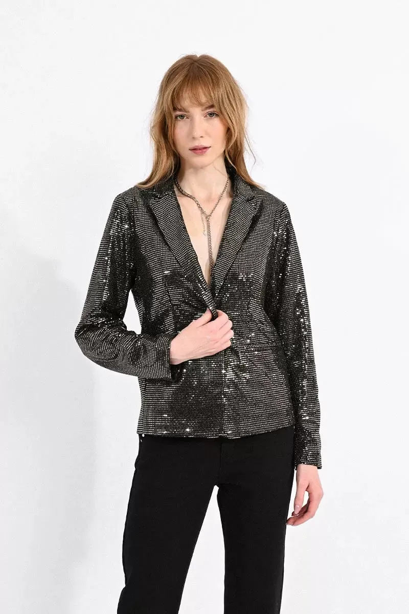 Victoria Sequin Blazer