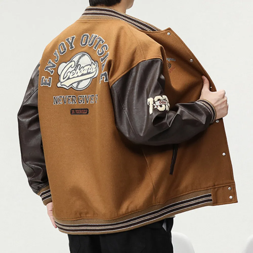 “Vintage Baseball Loose” Jacket