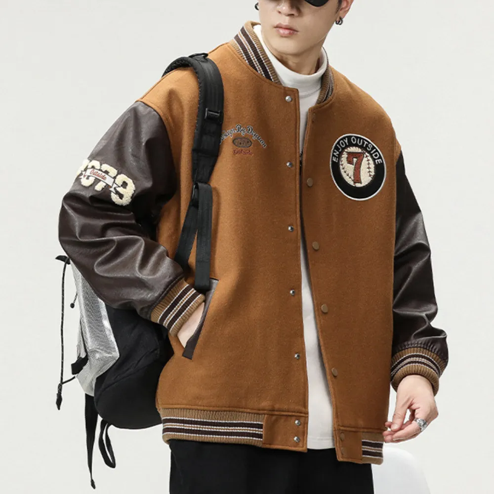 “Vintage Baseball Loose” Jacket