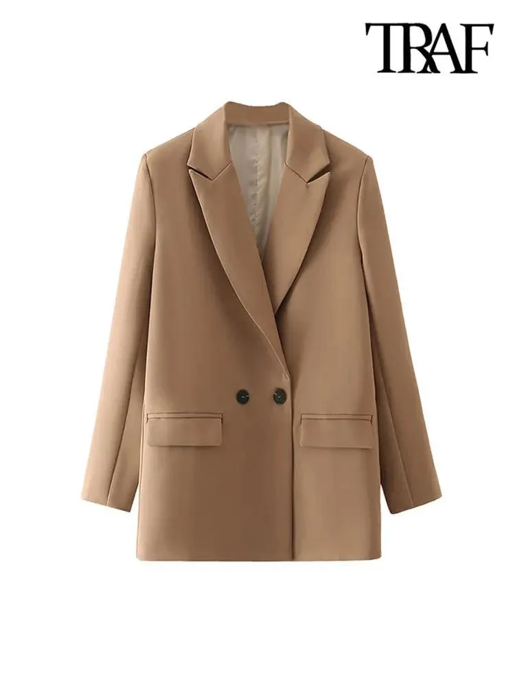 Vintage Double Breasted Blazer: Timeless Office Elegance