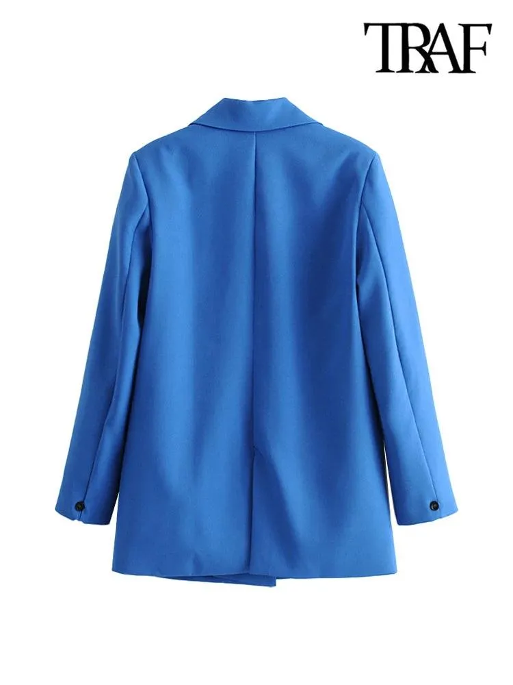 Vintage Double Breasted Blazer: Timeless Office Elegance
