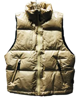 Vintage Gold Down Puffer Vest