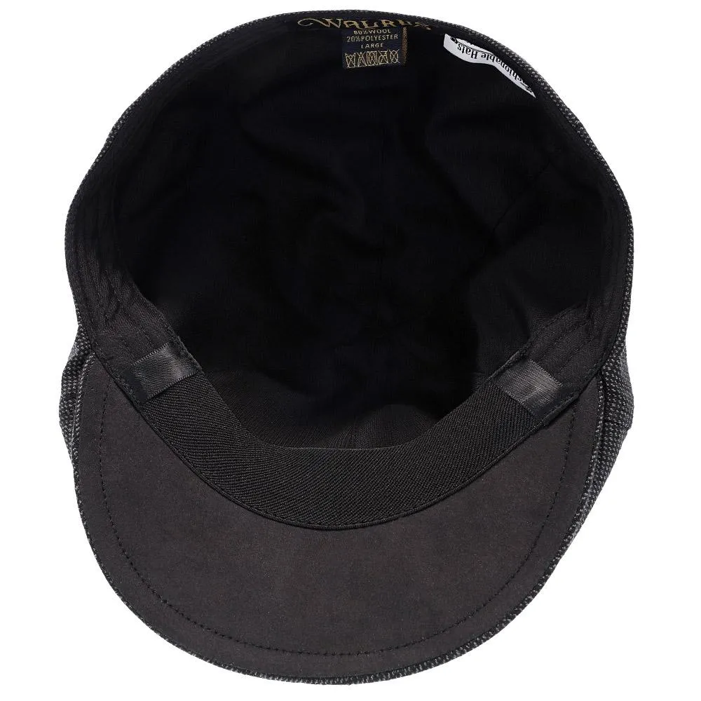 Walrus Hats Luxe Check Duckbill Flat Cap