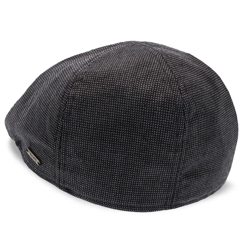 Walrus Hats Luxe Check Duckbill Flat Cap