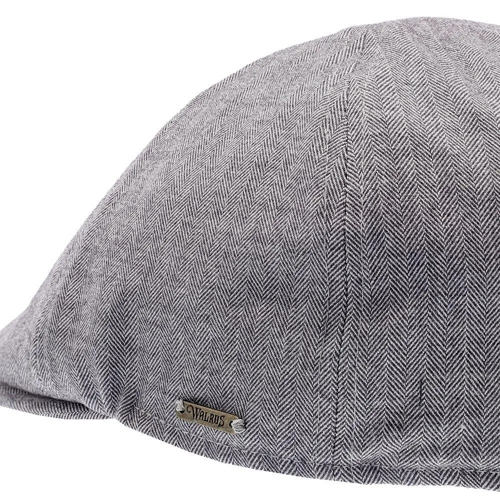 Walrus Hats Luxe Checkmate Duckbill Flat Cap
