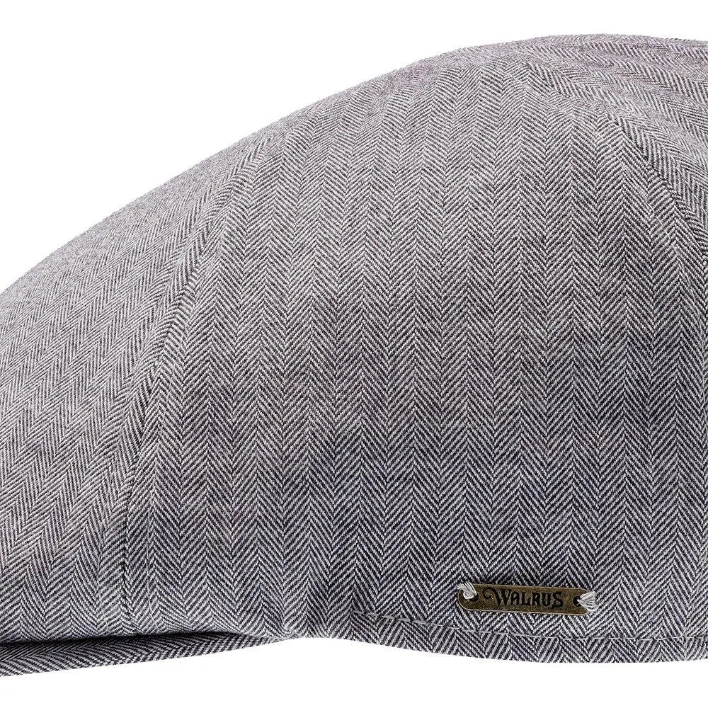 Walrus Hats Luxe Checkmate Duckbill Flat Cap