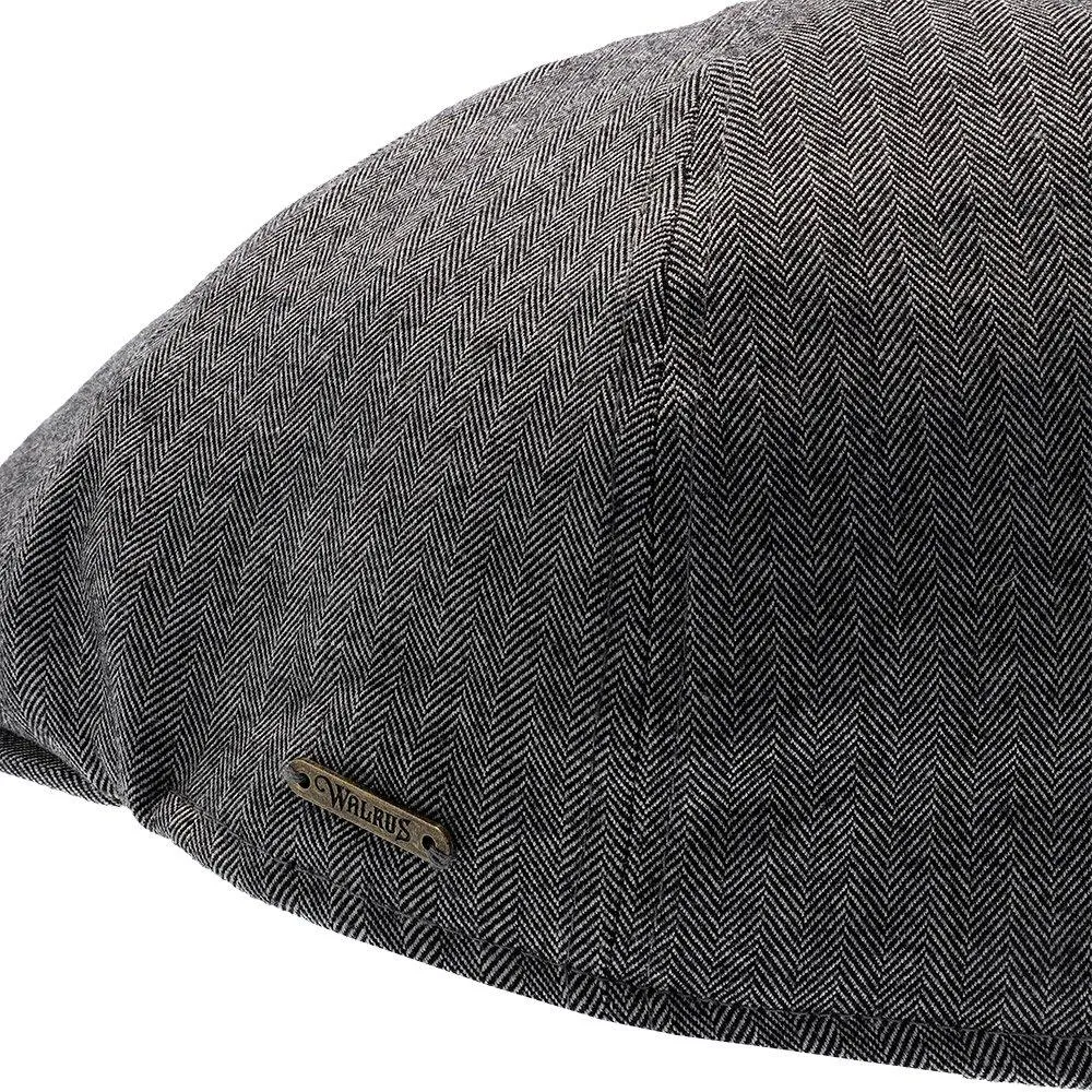 Walrus Hats Luxe Checkmate Duckbill Flat Cap