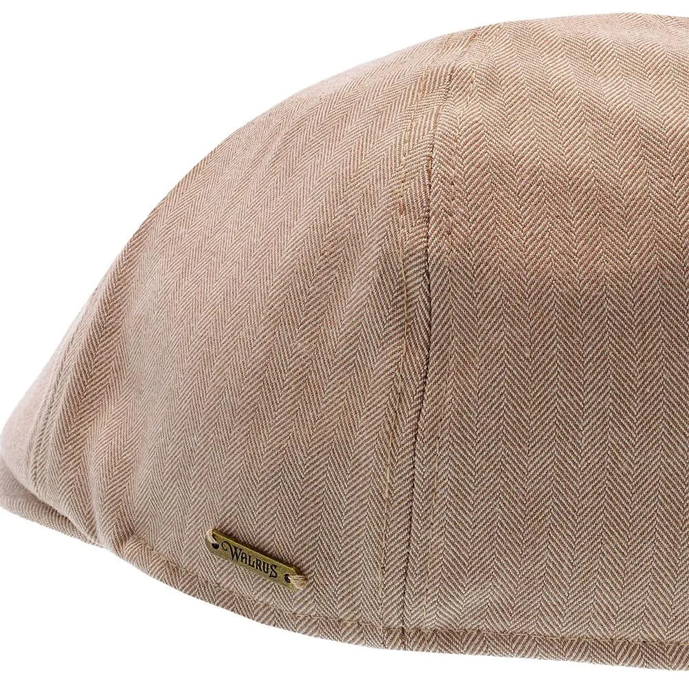 Walrus Hats Luxe Checkmate Duckbill Flat Cap