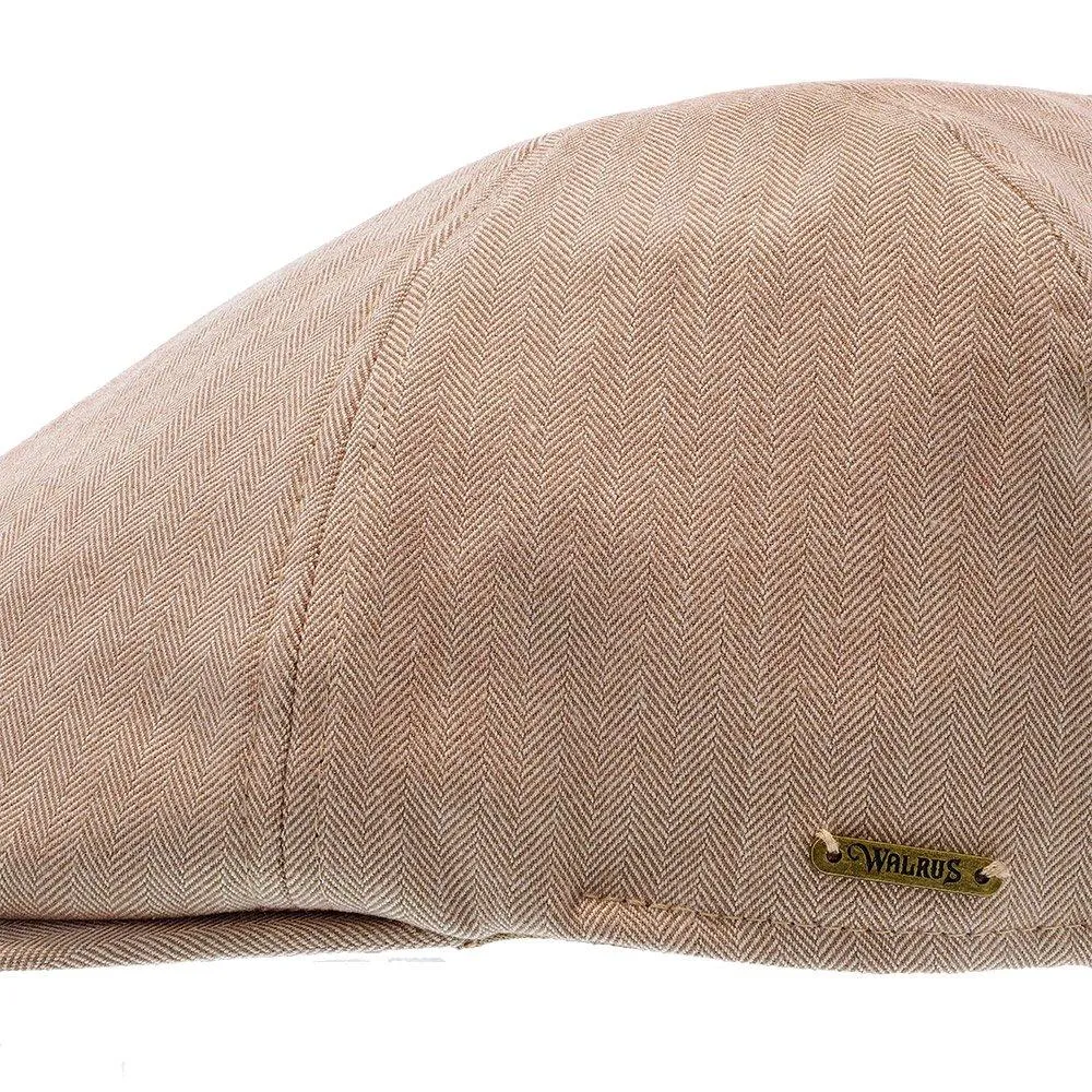 Walrus Hats Luxe Checkmate Duckbill Flat Cap
