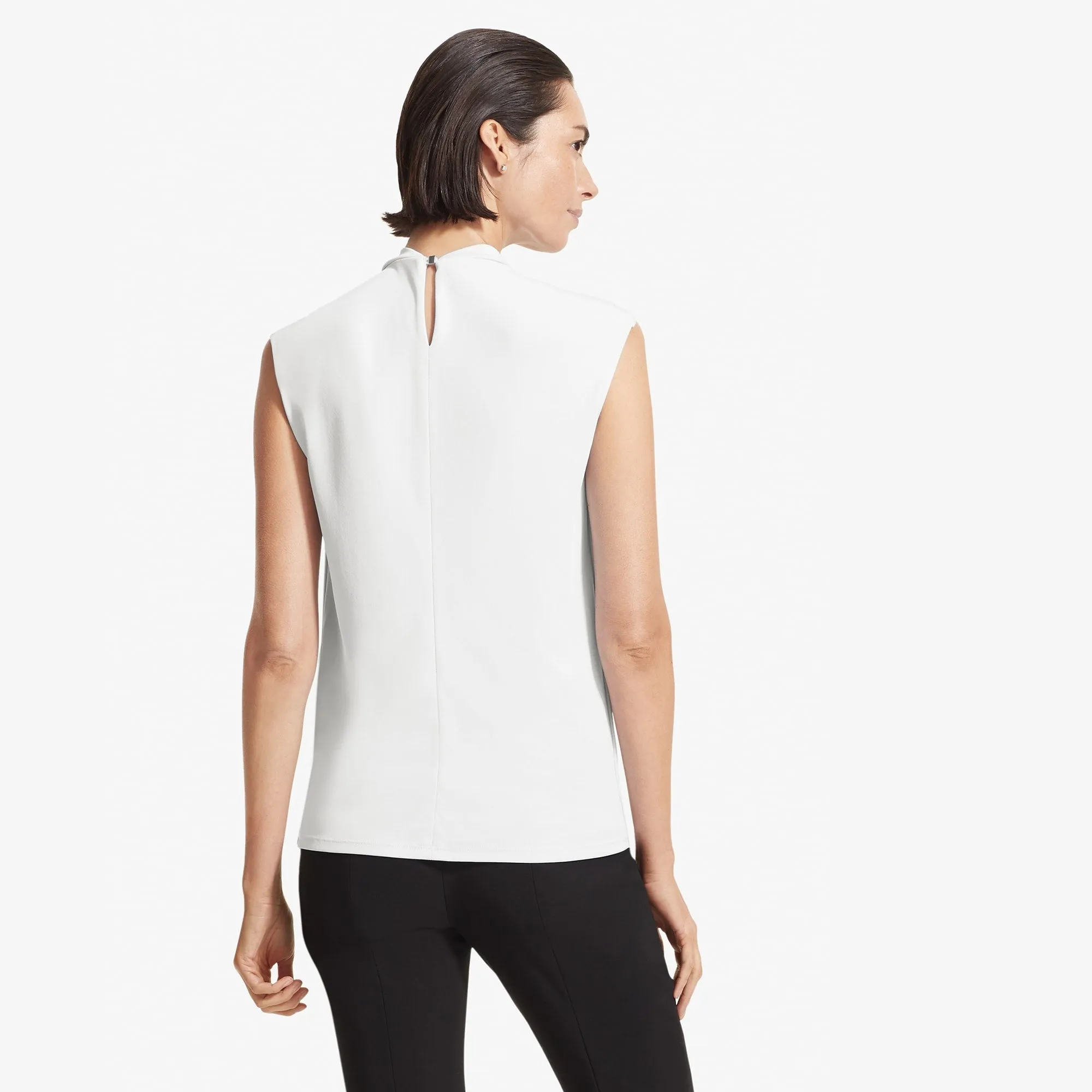 Walters Top - Knit Crepe :: Ivory