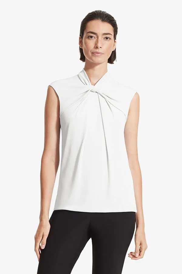 Walters Top - Knit Crepe :: Ivory