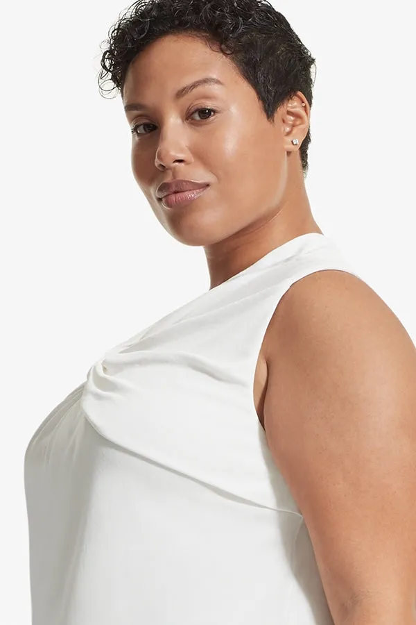 Walters Top - Knit Crepe :: Ivory