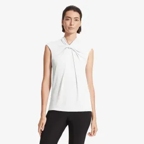 Walters Top - Knit Crepe :: Ivory