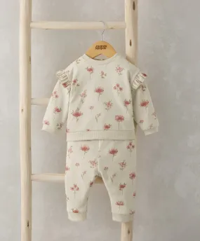 Watercolour Floral Sweatshirt & Joggers