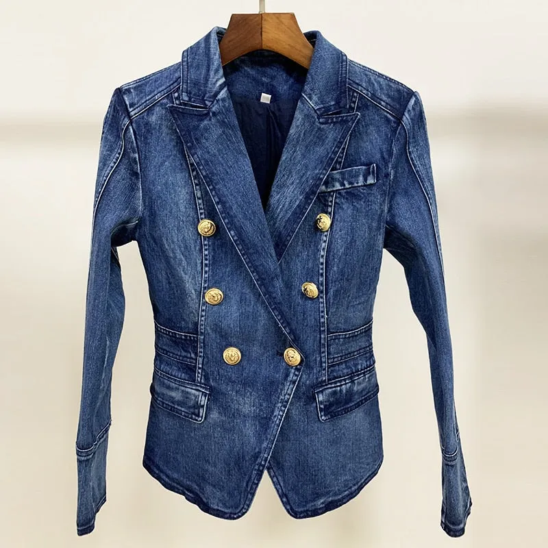 Way Of Life Denim Blazer