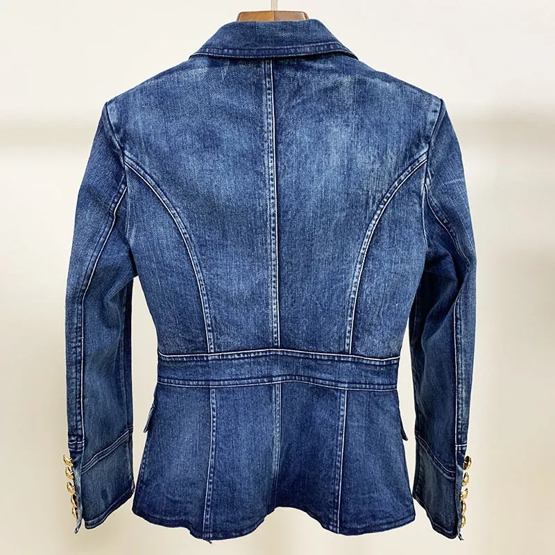 Way Of Life Denim Blazer