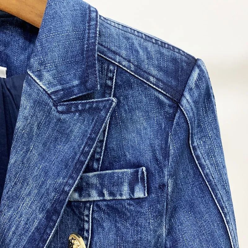 Way Of Life Denim Blazer