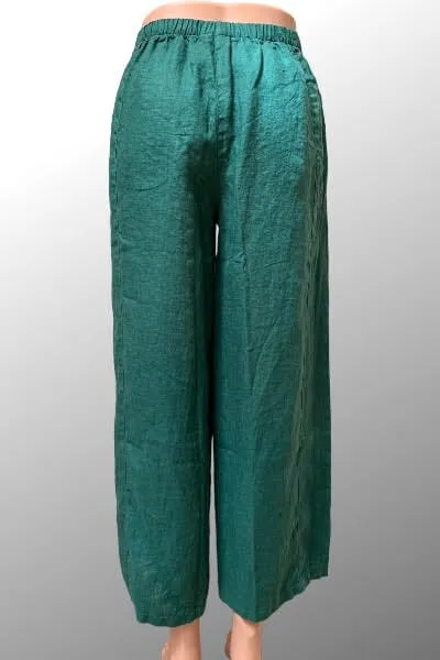 Wide Leg Linen Pants