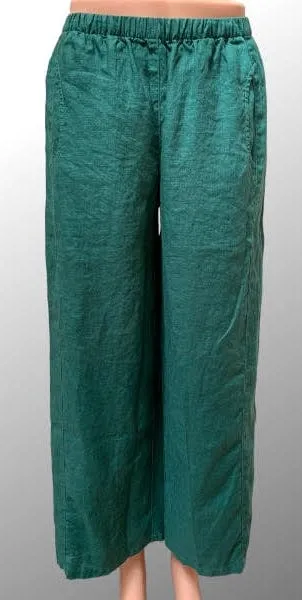 Wide Leg Linen Pants