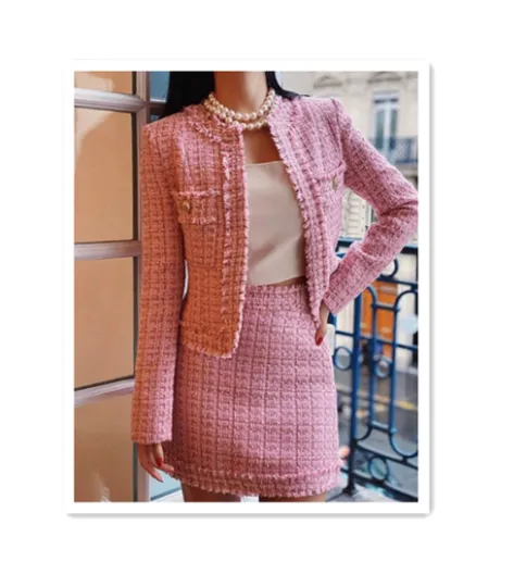 Women's Custom Made Suit Tweed Jacket   Skirt Suit 6 Colours, Plus Sizes, Children formal Suit, Wedding, Speech Day, Personalised clothes