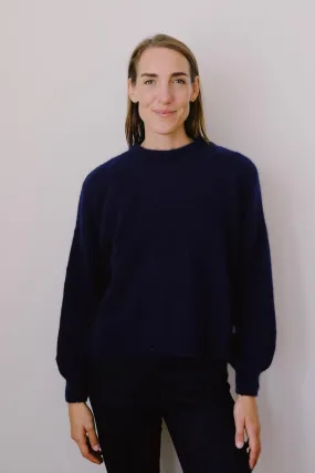 wool sweater - galeta - navy